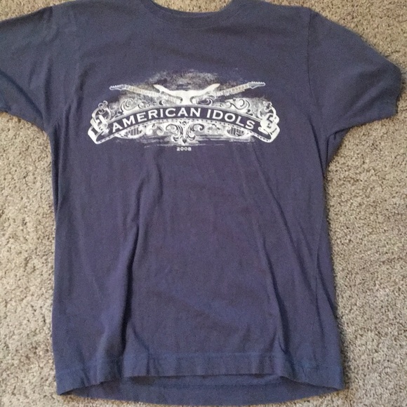 American idols tour t shirt 2008 - Picture 1 of 3